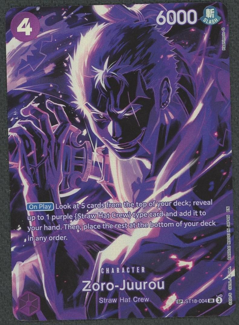 One Piece TCG: ST18-004 Zoro-Juurou SP Legacy of the Master | DA