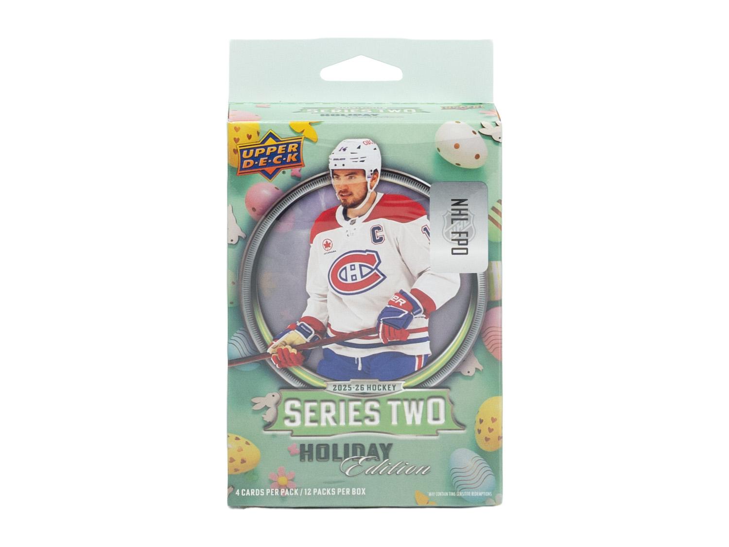 2025/26 Upper Deck Series 2 Hockey Holiday Hanger Box | DA Card World