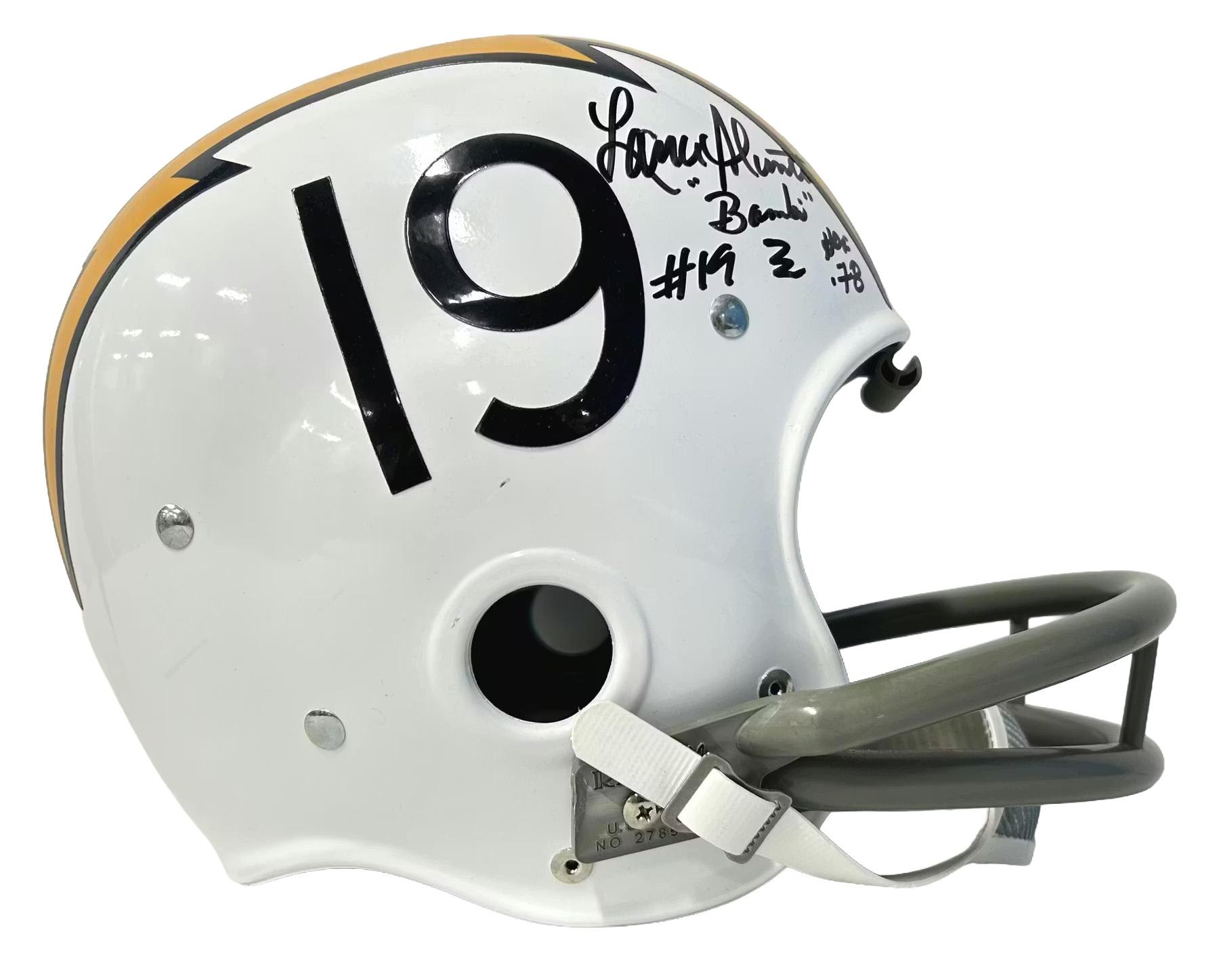 Lance Alworth San Diego Chargers Autographed Kra-Lite Helmet JSA