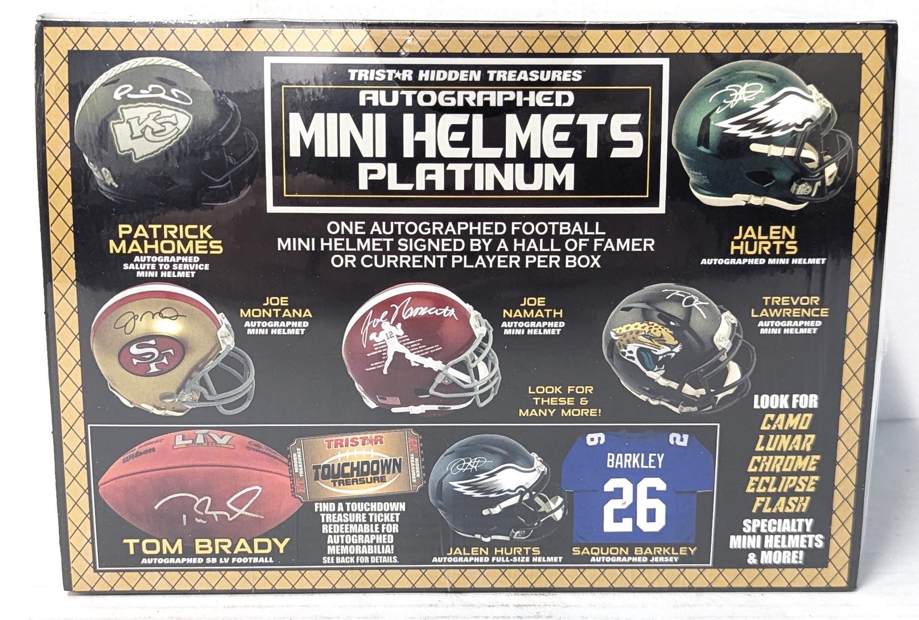signed jaylon smith mini helmet Jalen Carter, Nolan & Nakobe Dean Georgia Bulldogs Autographed N  The Baseball Home Every Box contains One Autographed Football Mini Helmet Philadelphia Eagles 2024-25 Super Bowl