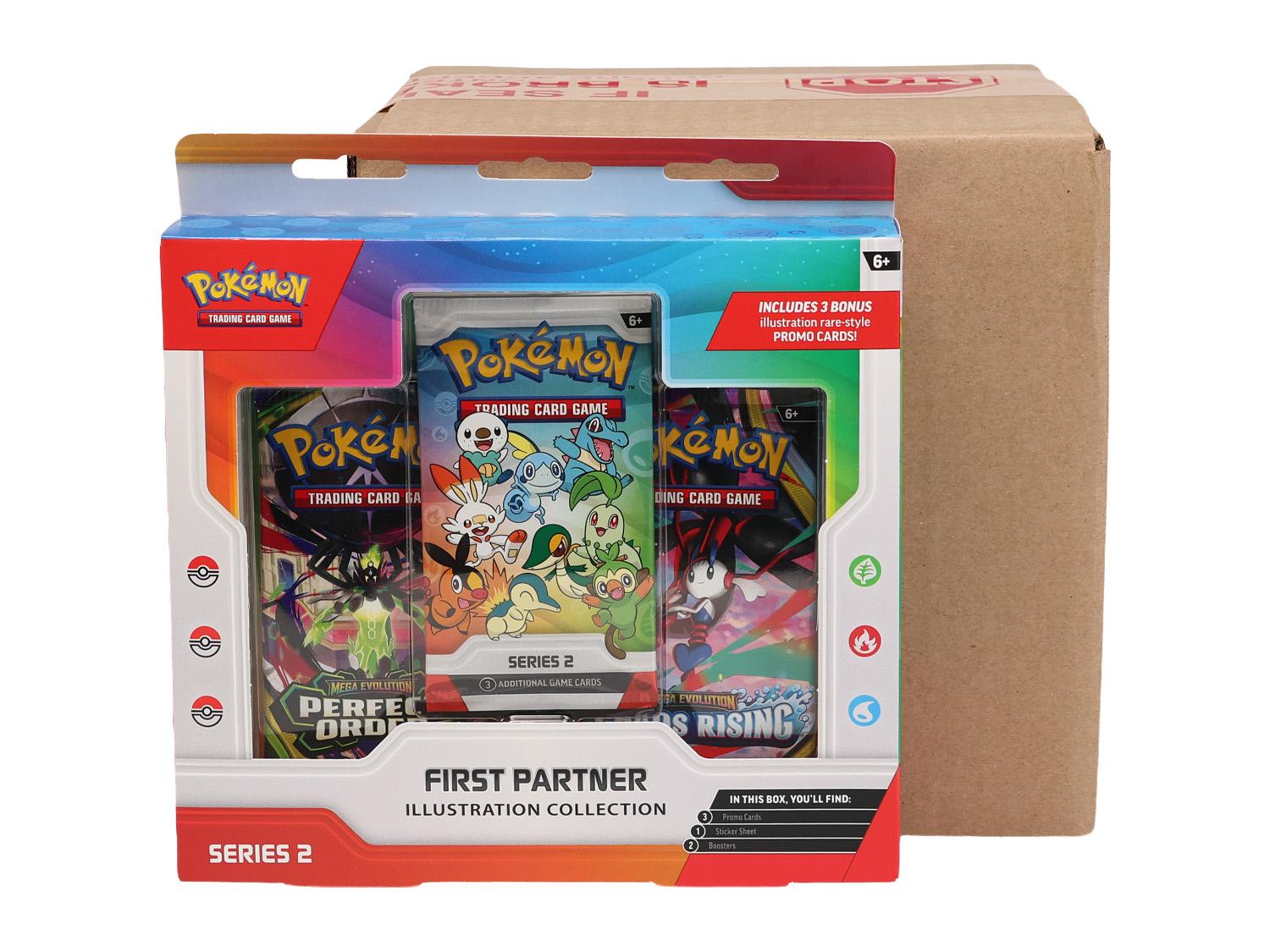 2 piece pokemon cards Top 9 Two-Sided "Pokmon" Legend Unova and Galar regions in illustration rare Pokemon First Partner Illustration Collection