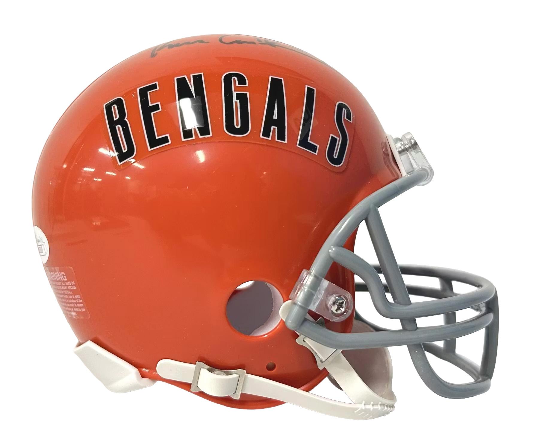Ken Anderson Cincinnati Bengals Autographed Mini Helmet JSA
