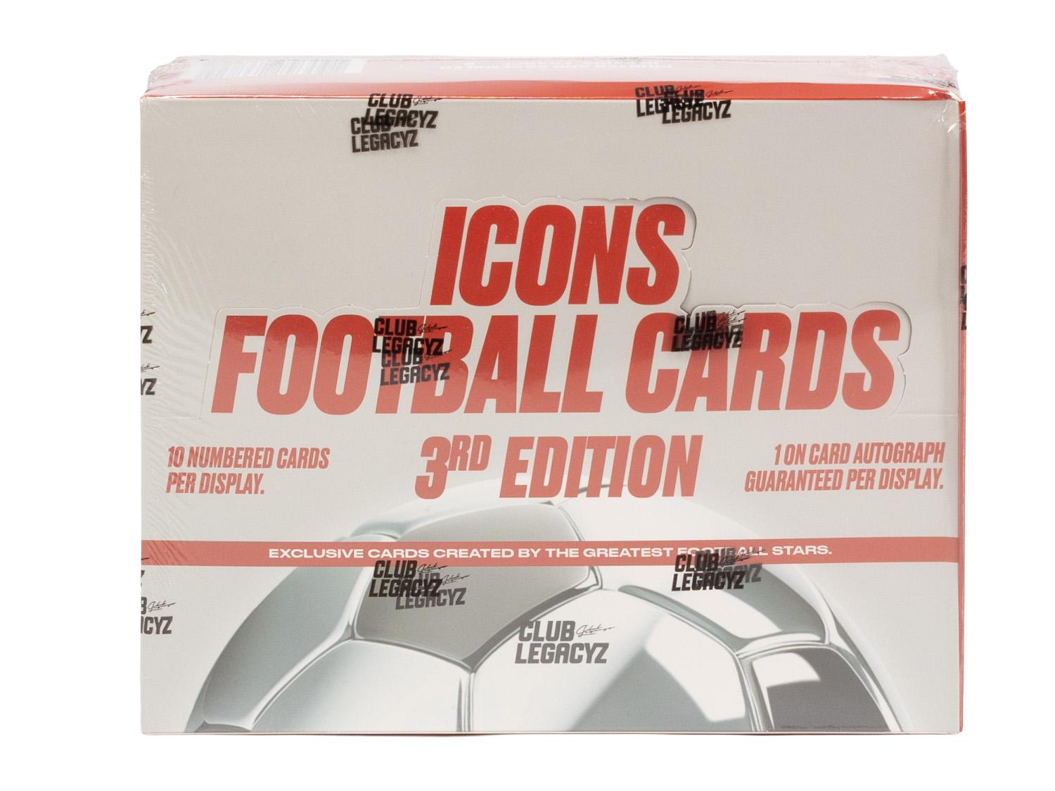 2026 Club Legacyz Icons Soccer Third Edition Hobby Box | DA Card World