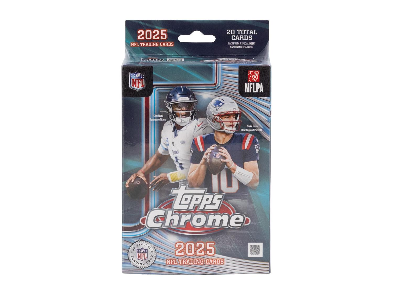 2025 Topps Chrome Football Hanger Box | DA Card World