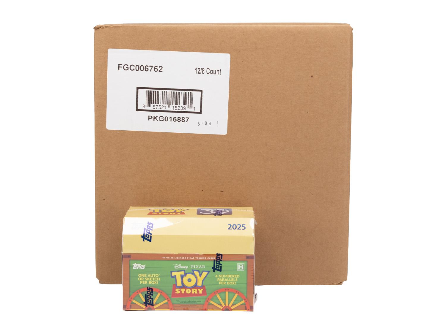 Topps 30 Years of Toy Story 未開封BOX ディズニー 2025 Topps Crystal 30 Years of Toy Story Hobby 12-Box Case | DA