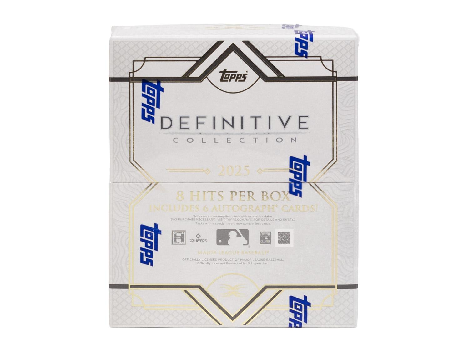 2025 Topps Definitive Collection Baseball Hobby Box | DA Card World