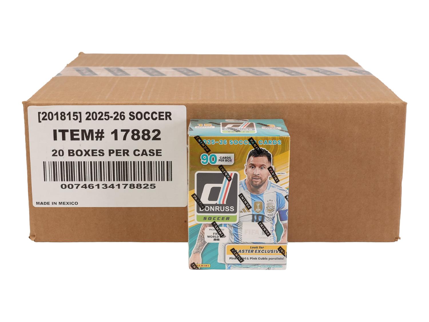 2025/26 Panini Donruss Road to FIFA World Cup Soccer Blaster Hobby