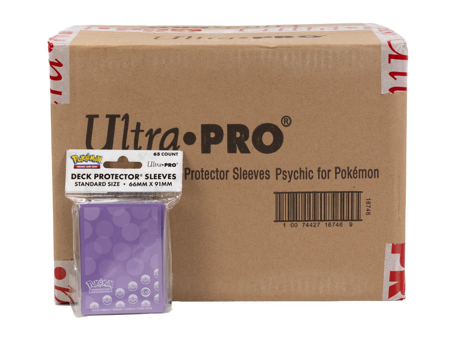 Ultra Pro Pokemon Psychic Type Deck Protectors Case (60 Ct.) | DA Card World