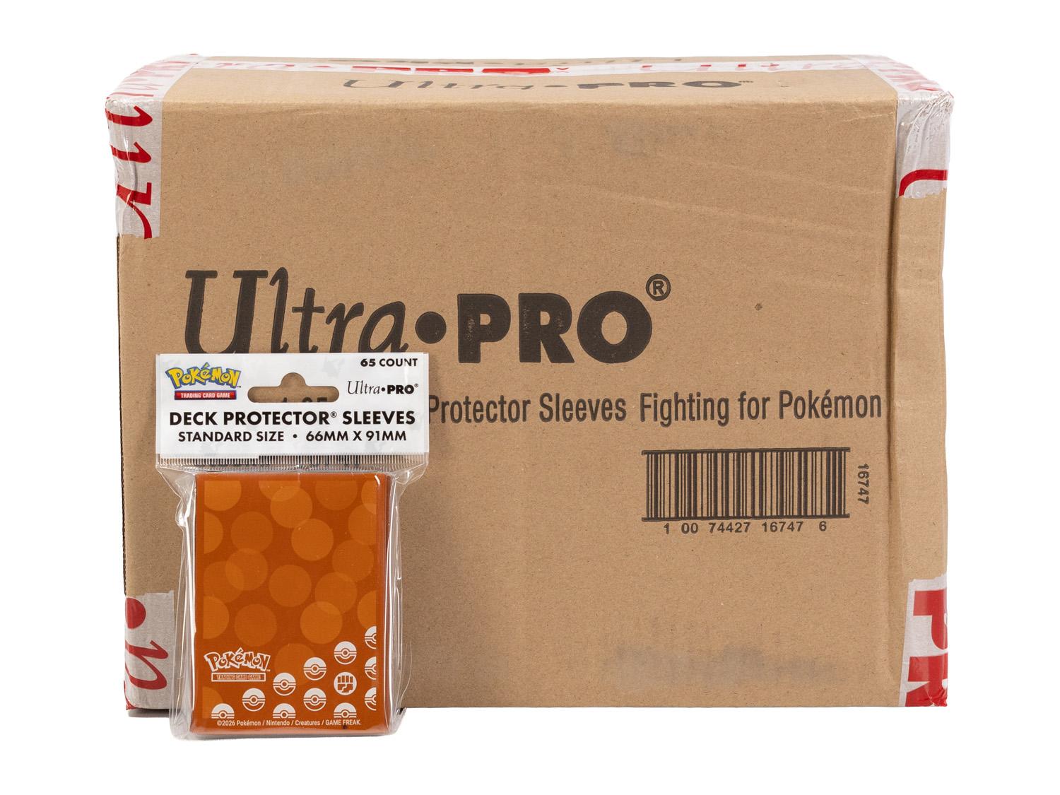 Ultra Pro Pokemon Fighting Type Deck Protectors Case (60 Ct.) | DA Card  World