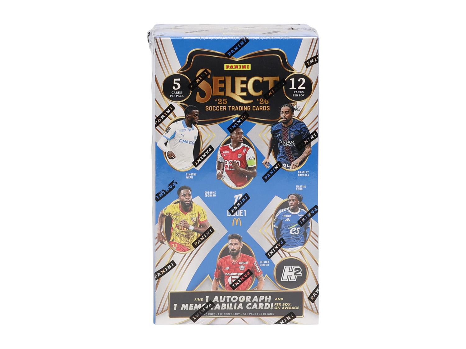 2025/26 Panini Select Ligue 1 Soccer H2 Box | DA Card World