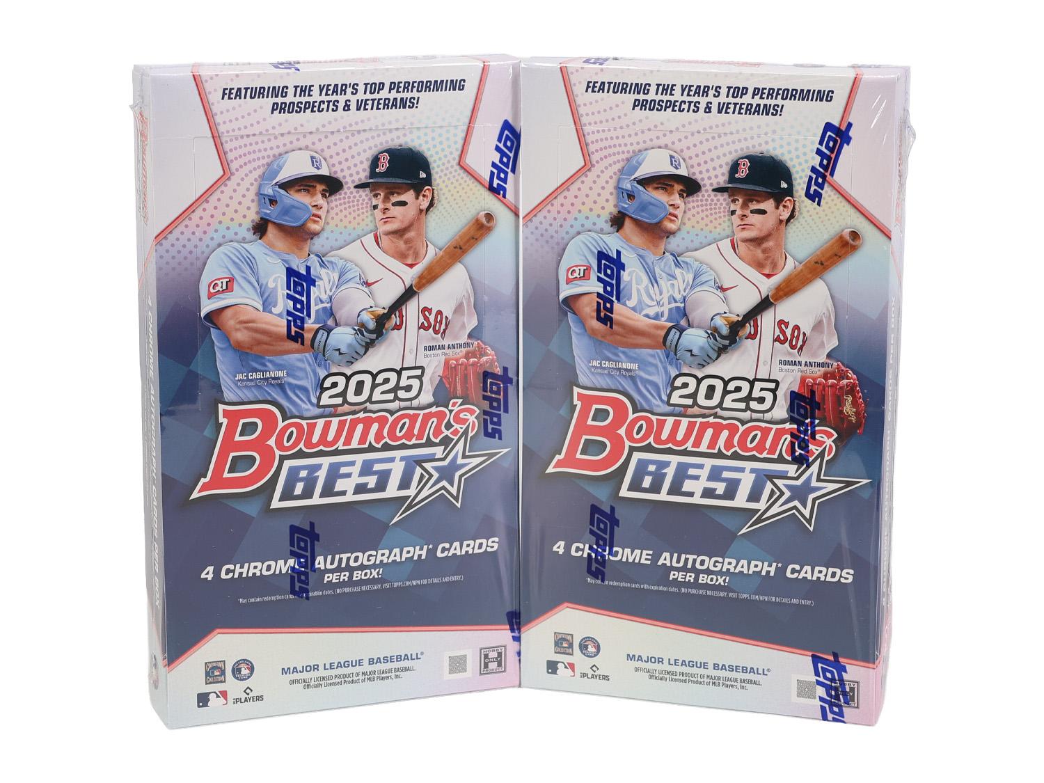 2025 Bowman's Best Baseball Hobby 2-Box 30-Spot Team Break #3 | DA