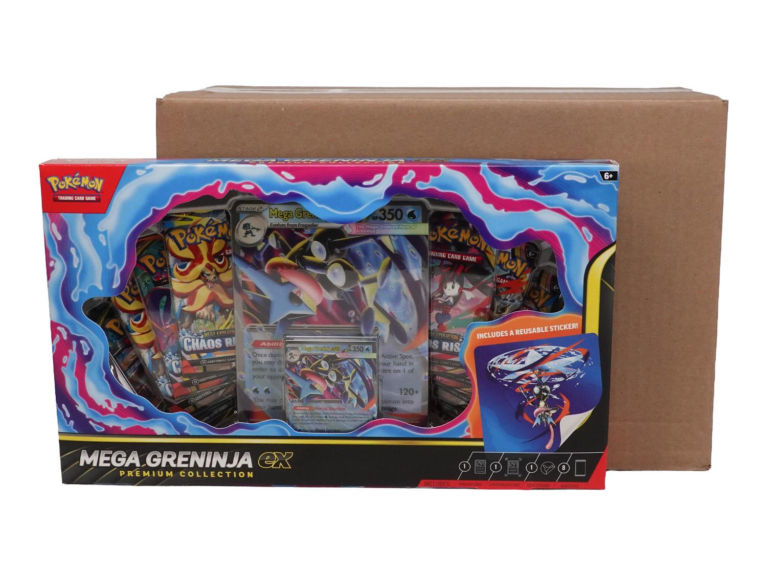 Pokemon Mega Greninja ex Premium Collection 6-Box Case (Presell