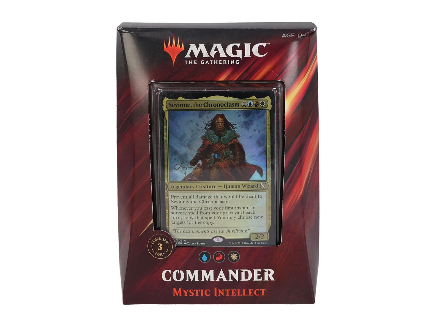 Magic the Gathering Commander 2019 Deck - Mystic Intellect | DA Card World Magic the Gathering Commander 2019 Deck - Mystic Intellect | DA Card World