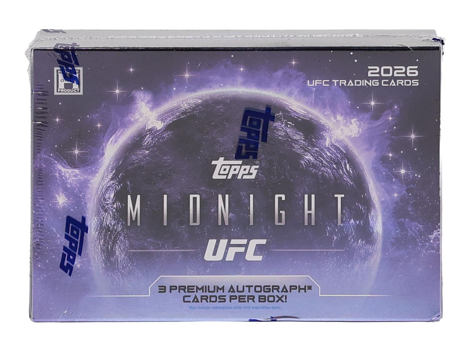 2026 Topps Midnight UFC Hobby Box | DA Card World
