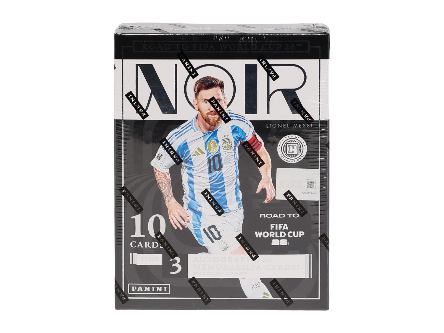 2025/26 Panini Noir Road to FIFA World Cup Soccer Hobby 