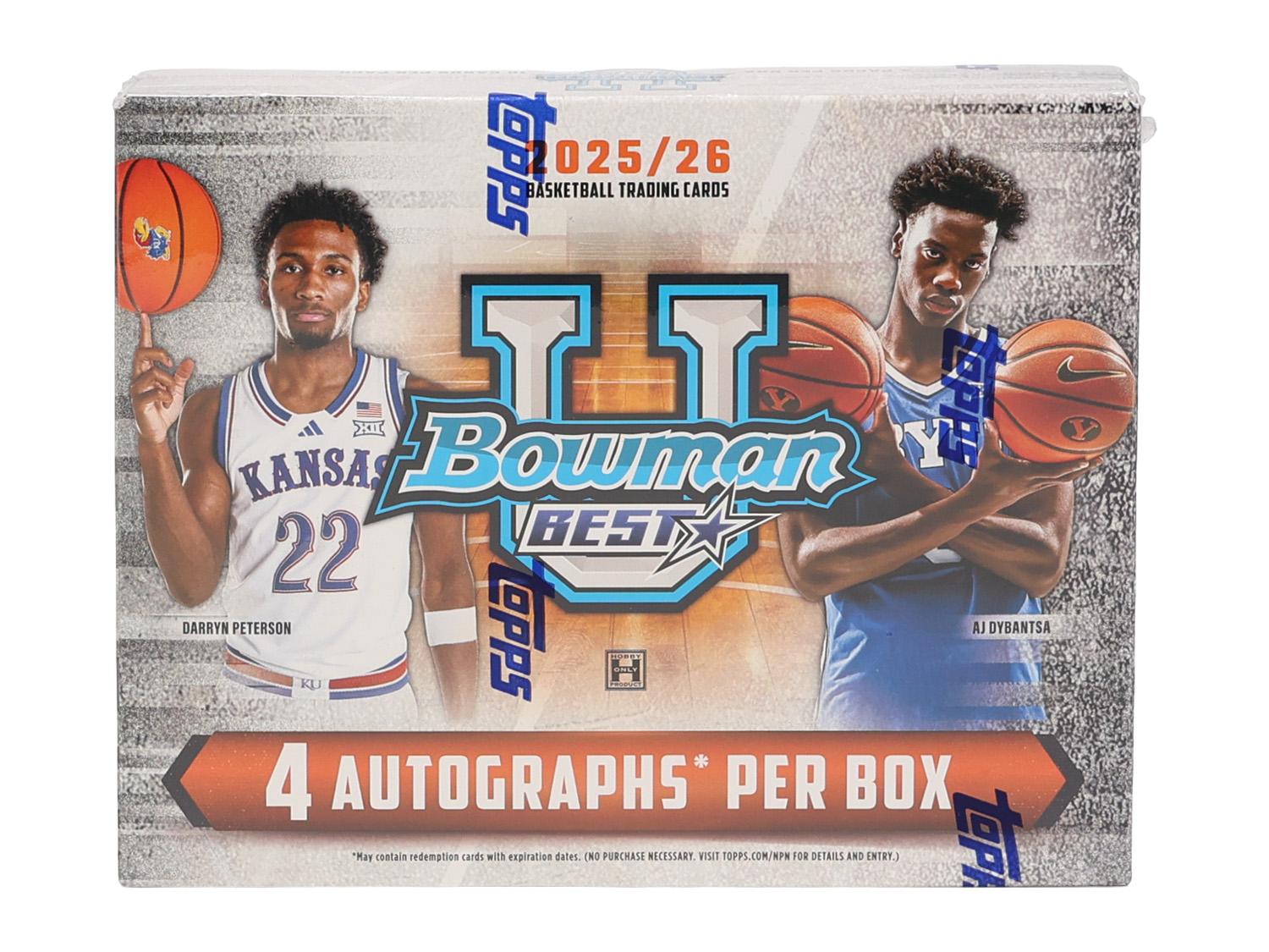 2025/26 Bowman University Best Basketball Hobby Box | DA Card World