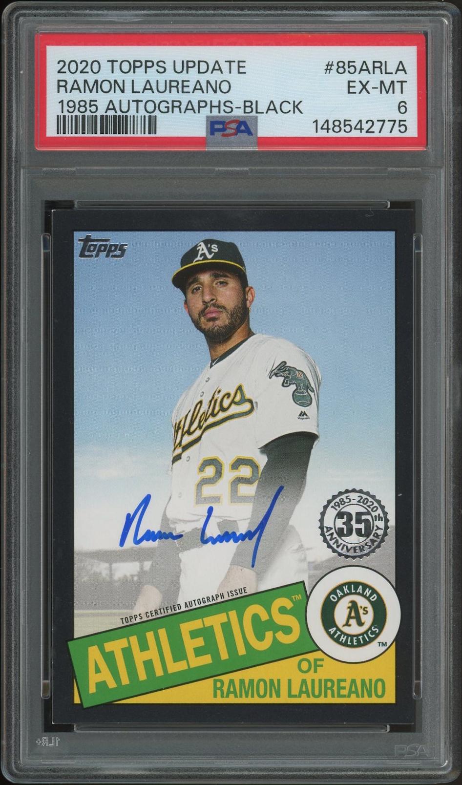2020 Topps Update Baseball #85ARLA Ramon Laureano Black '85 Topps