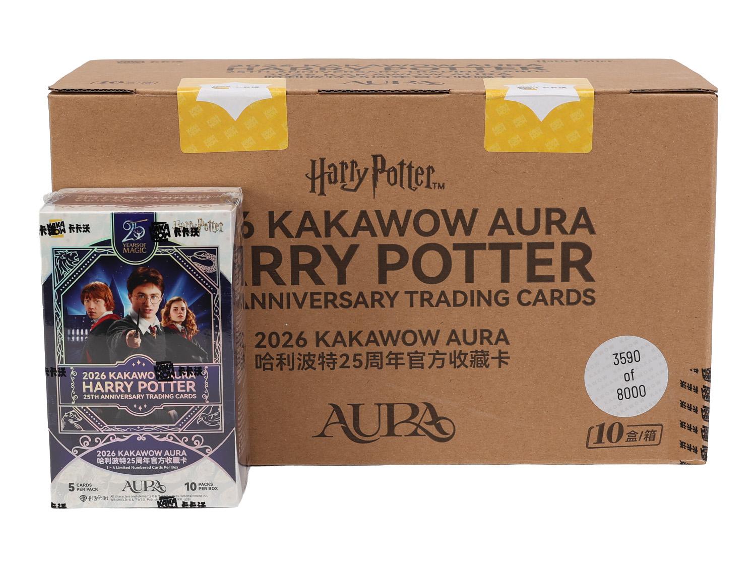 2026 Kakawow Harry Potter Aura Hobby 10-Box Case (Presell) | DA
