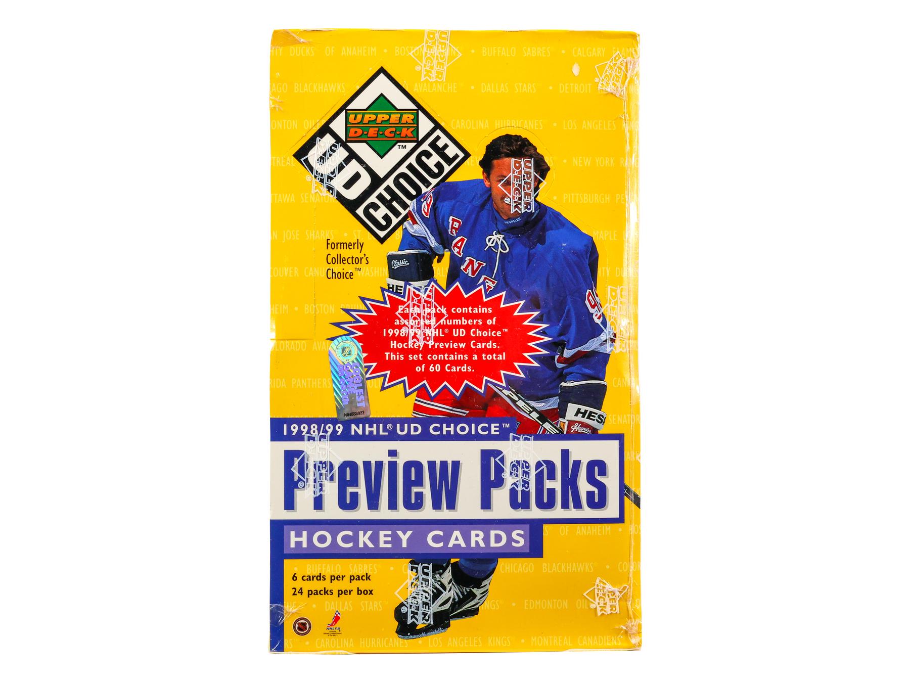 1998/99 Upper Deck Choice Preview Hockey Box | DA Card World