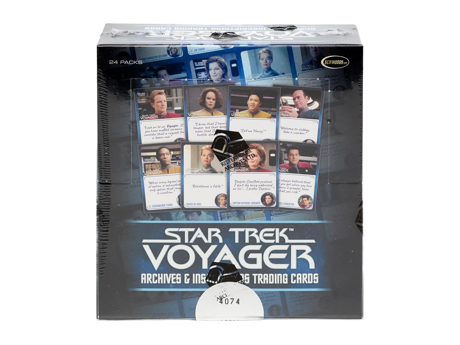 2026 Rittenhouse Star Trek Voyager Archives & Inscriptions Hobby