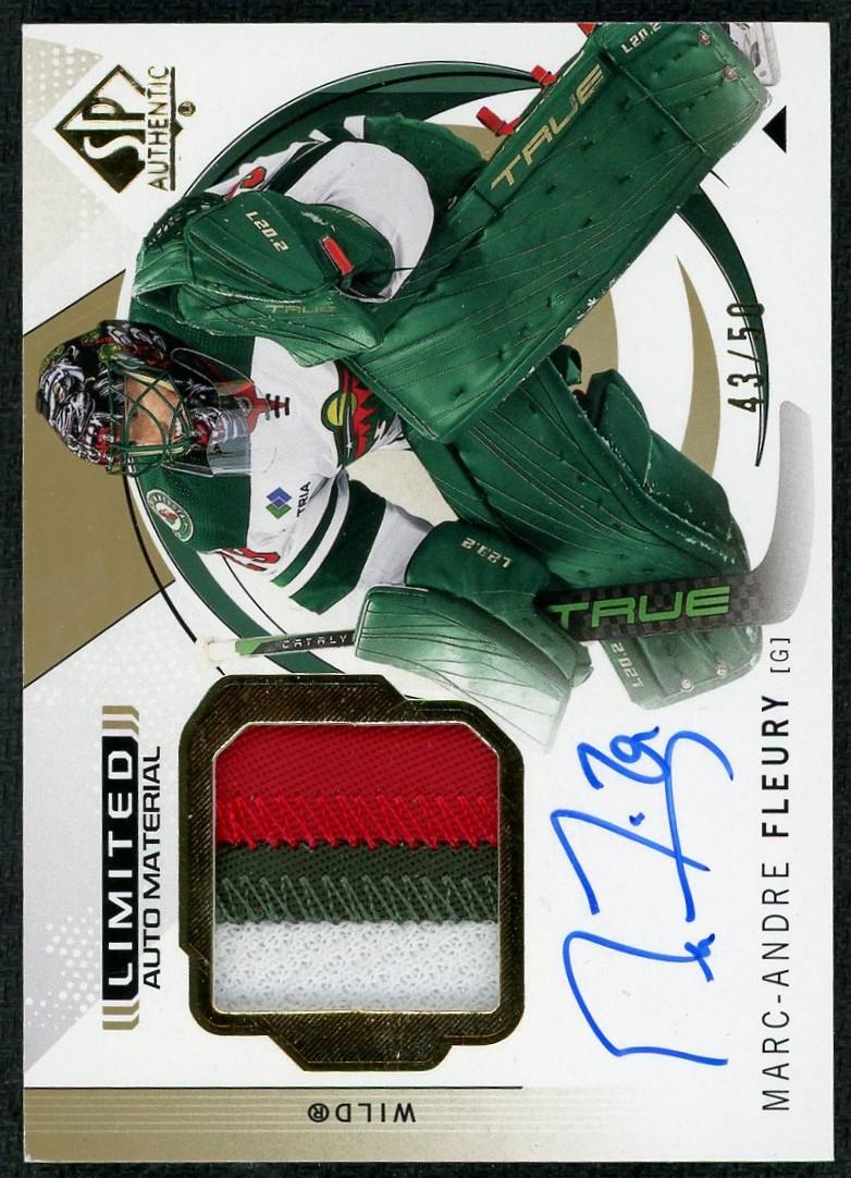 2024/25 Upper Deck SP Authentic Marc-Andre Fleury Limited Auto