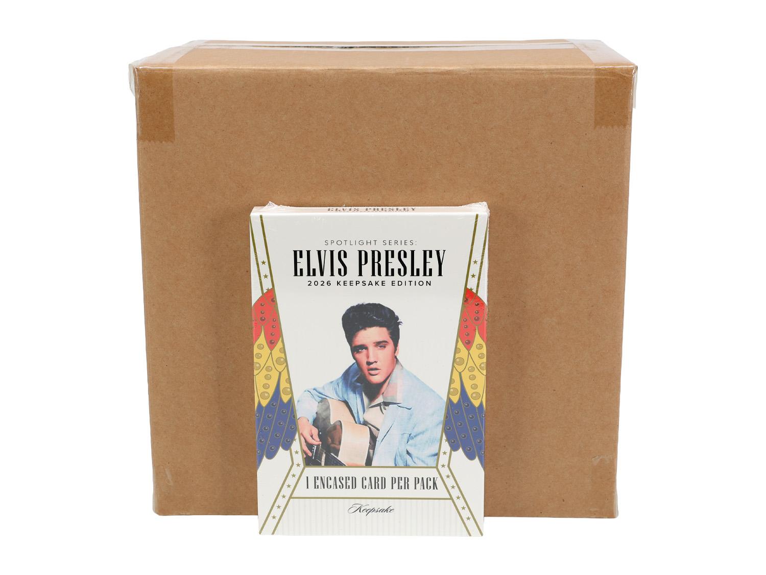2026 Keepsake Elvis Presley Spotlight Series Hobby 20-Box Case