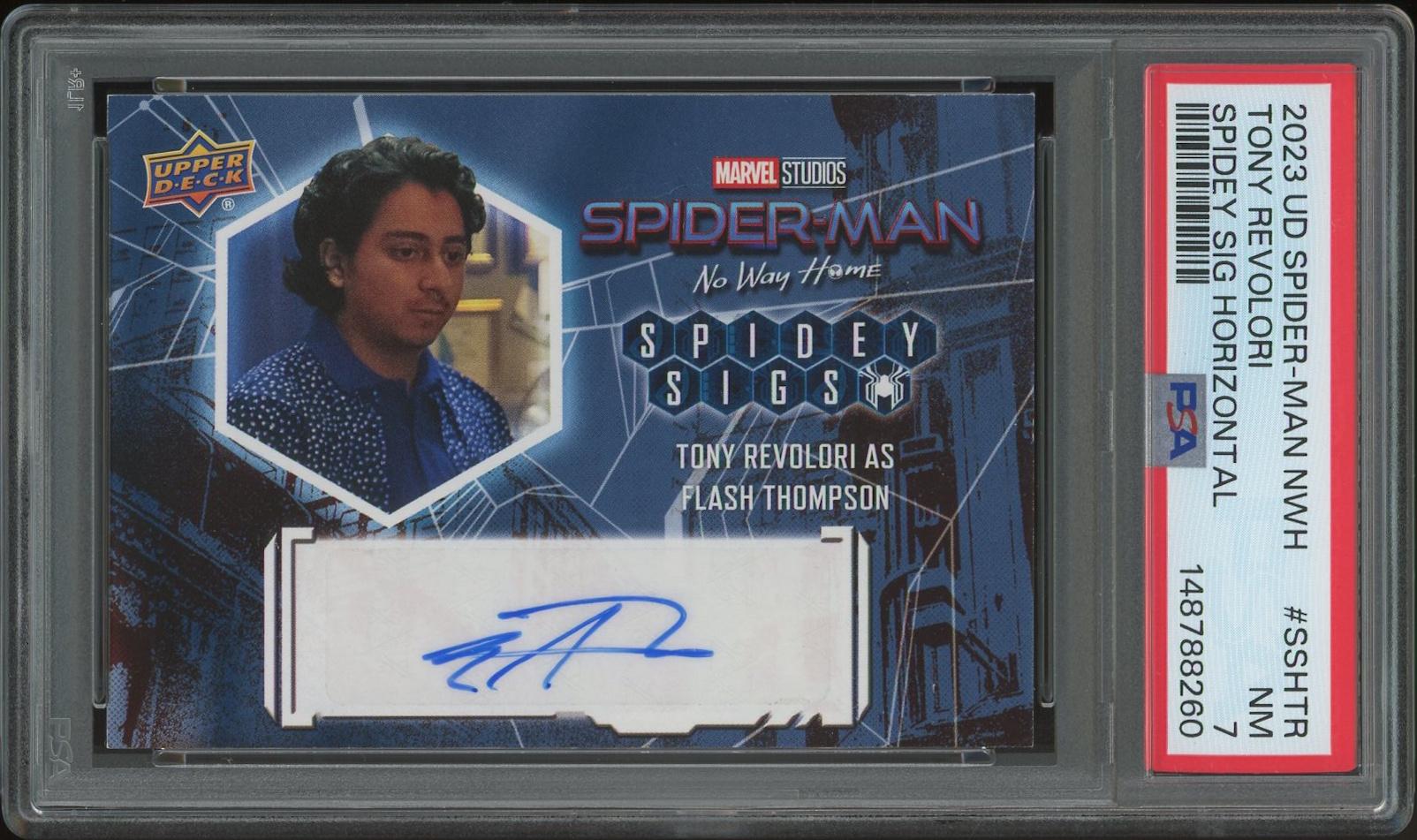 2023 Upper Deck Spider-Man No Way Home SSHTR Tony Revolori as