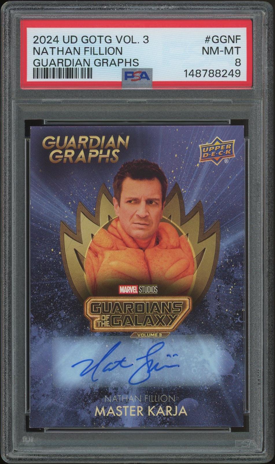 2024 Upper Deck Guardians of the Galaxy Vol. 3 #GGNF Nathan