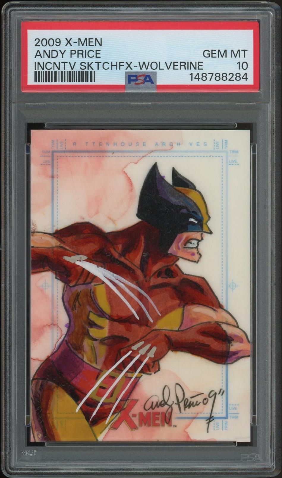 2009 Rittenhouse X-Men Archives Andy Price Wolverine SketchaFEX