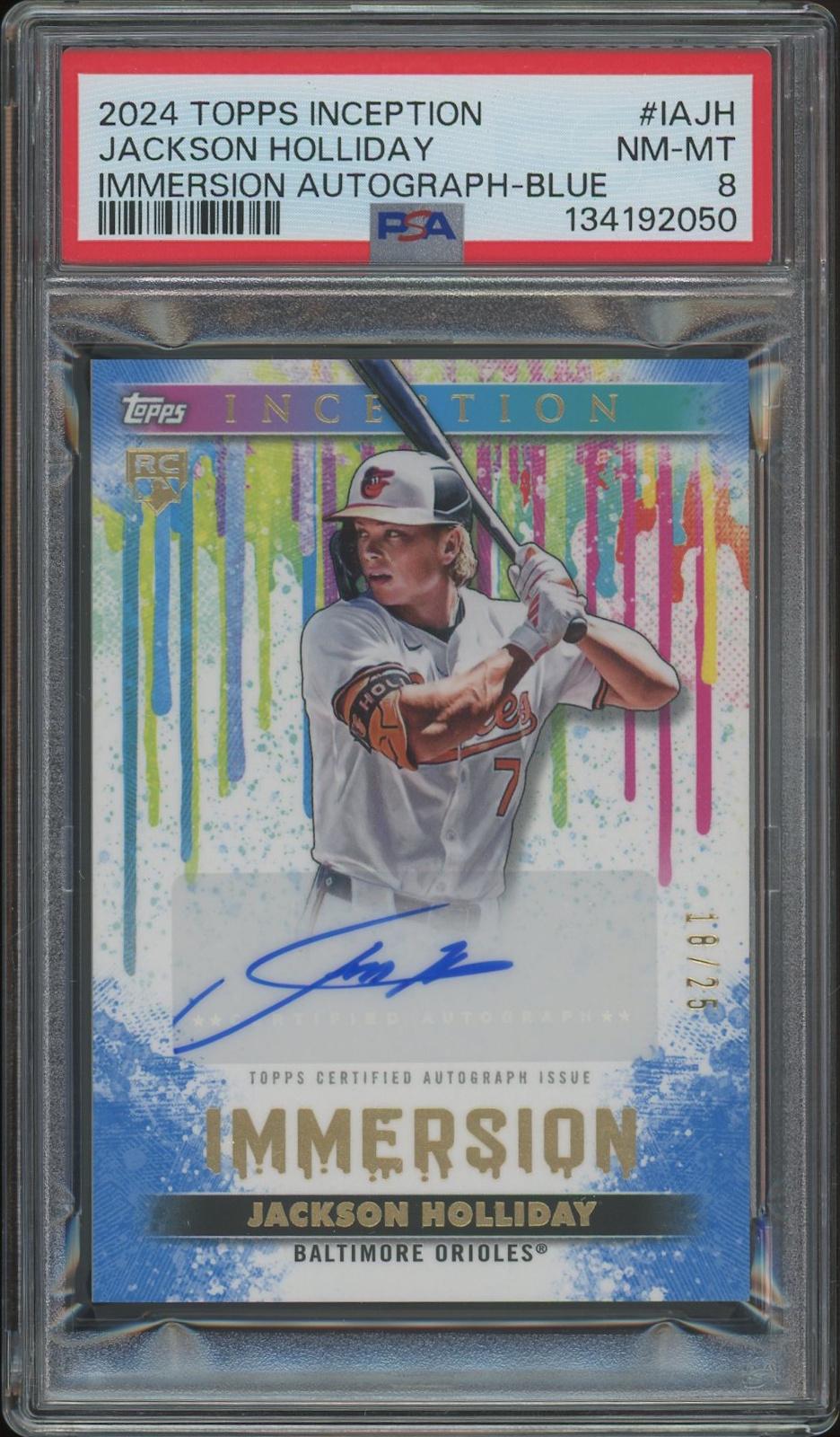 2024 Topps Inception Baseball #IAJH Jackson Holliday Blue