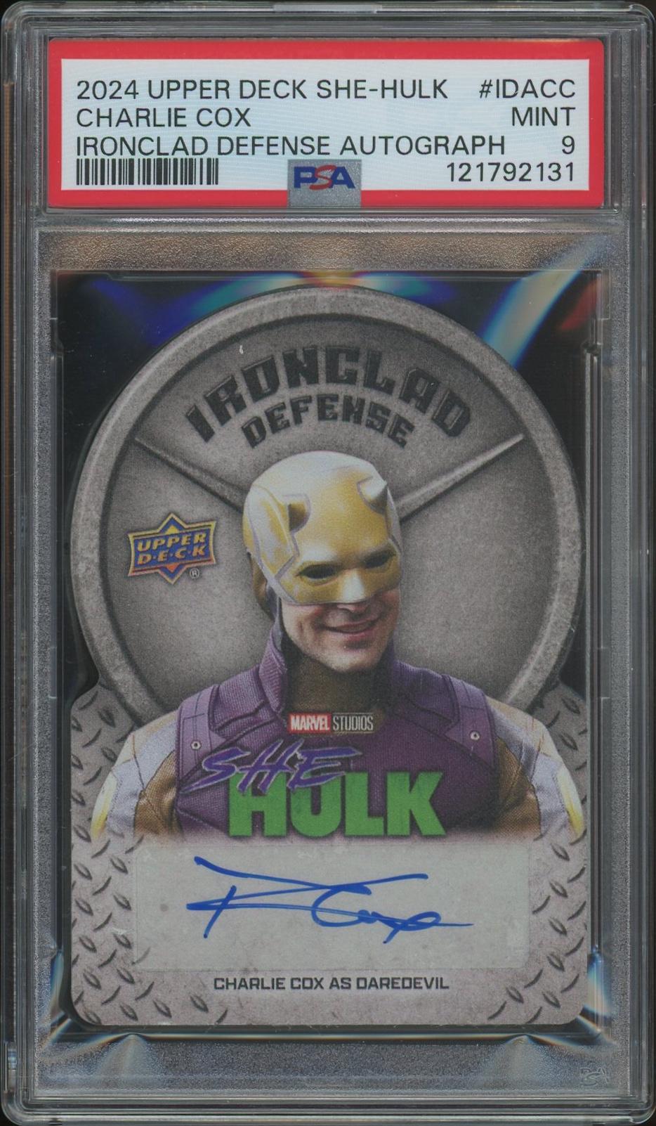 2024 Upper Deck She-Hulk #IDACC Charlie Cox as Daredevil Ironclad