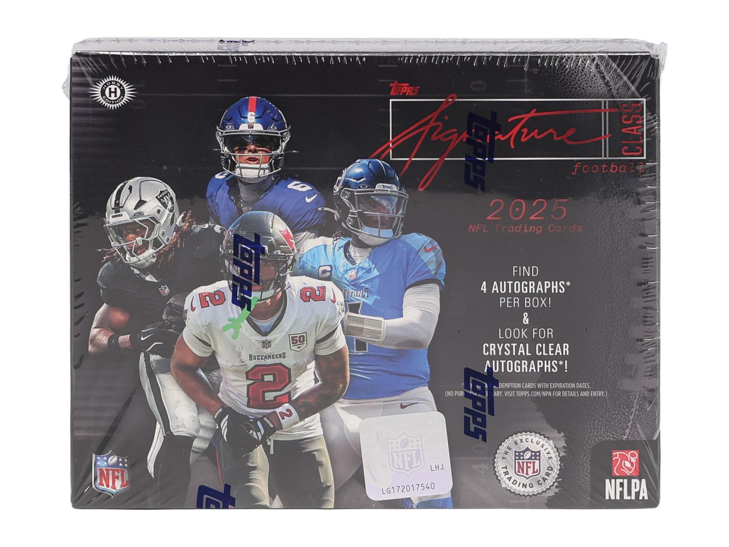 2025 Topps Signature Class Football Hobby Jumbo Box | DA Card World