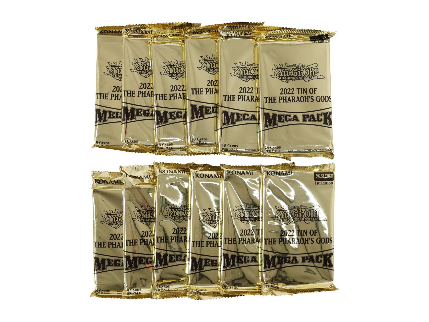 Yu-Gi-Oh Tin of the Pharaoh's Gods 12-Pack Lot (4 Tins) | DA Card