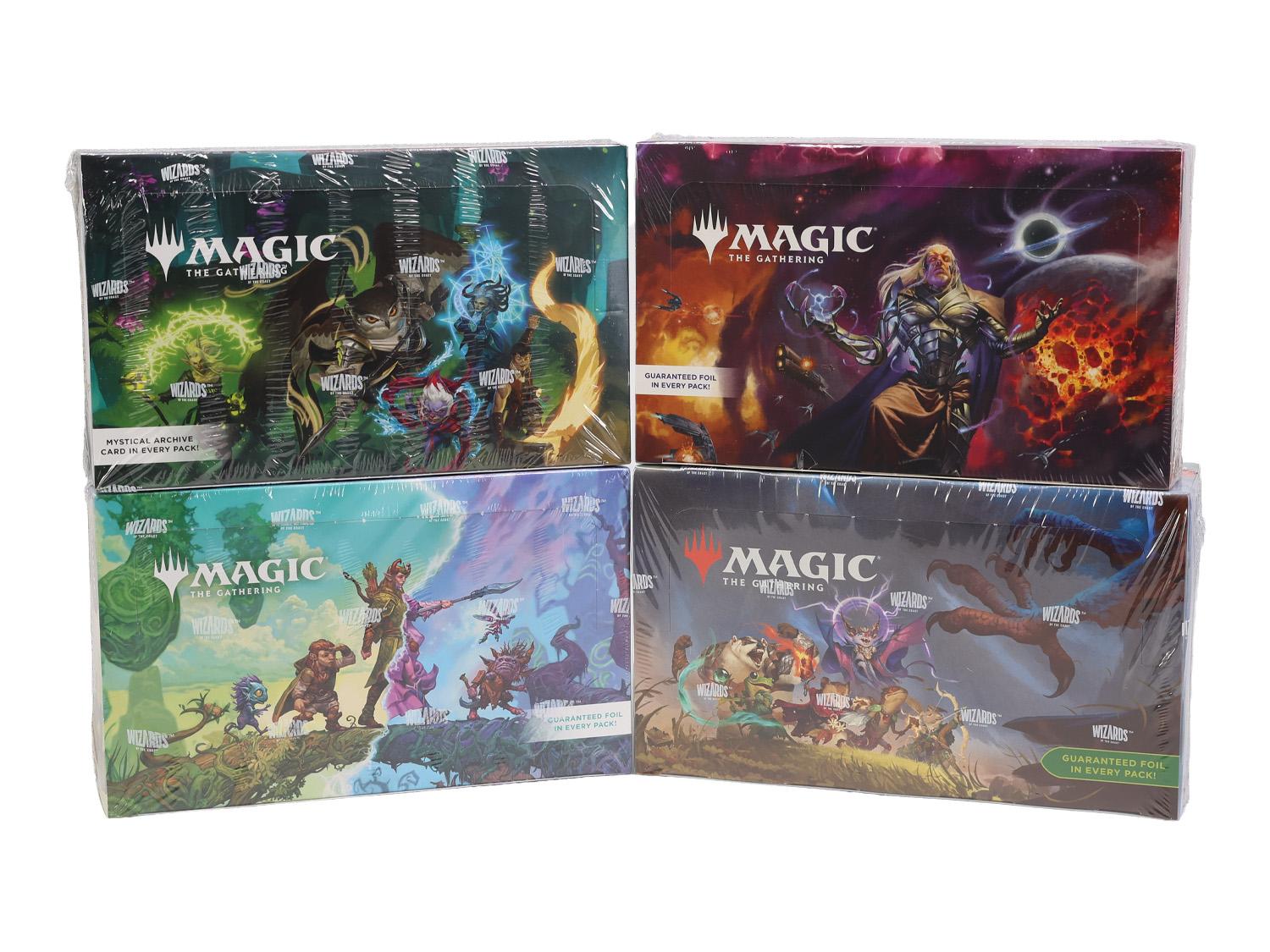 Magic the Gathering Play Booster 4-Box Mixer 8-Spot Color Break #1