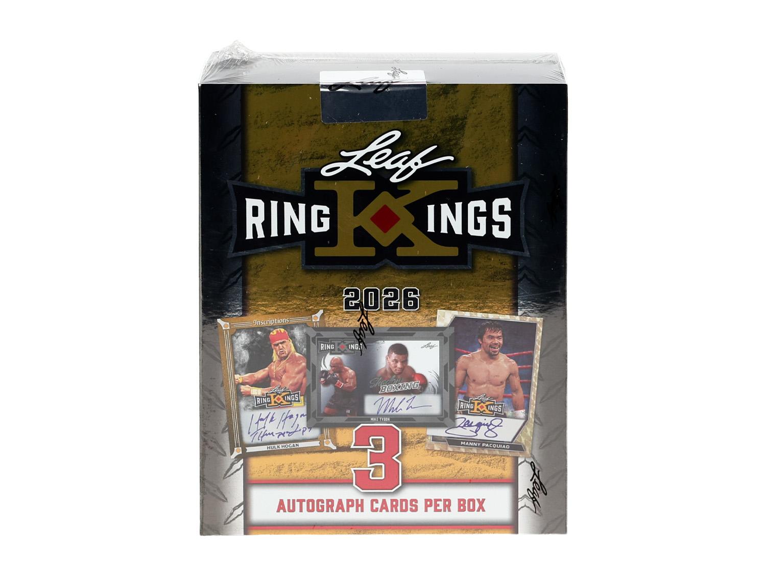 2026 Leaf Metal Ring Kings Boxing Hobby Box | DA Card World