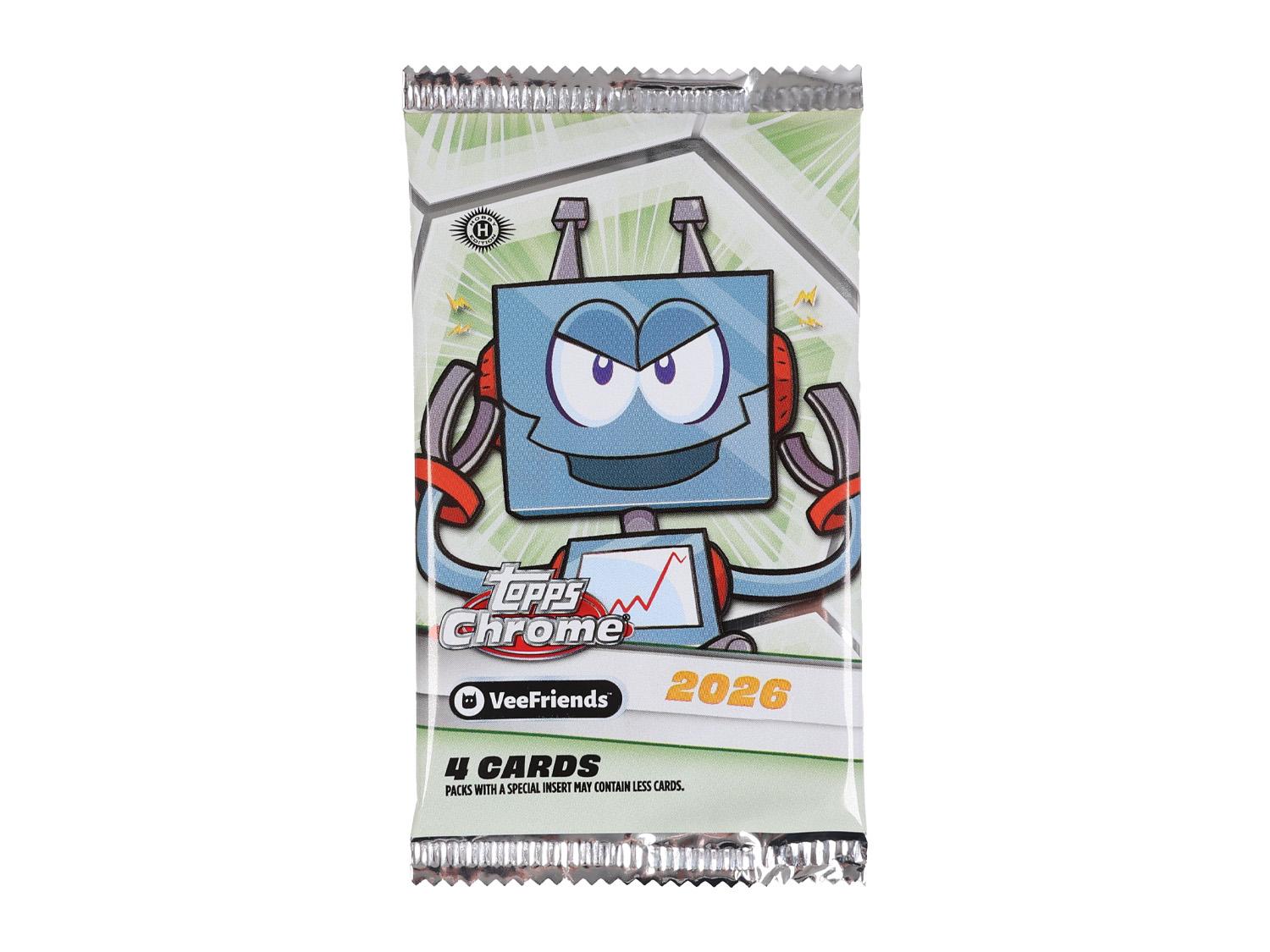 2026 Topps VeeFriends Chrome Hobby Pack | DA Card World