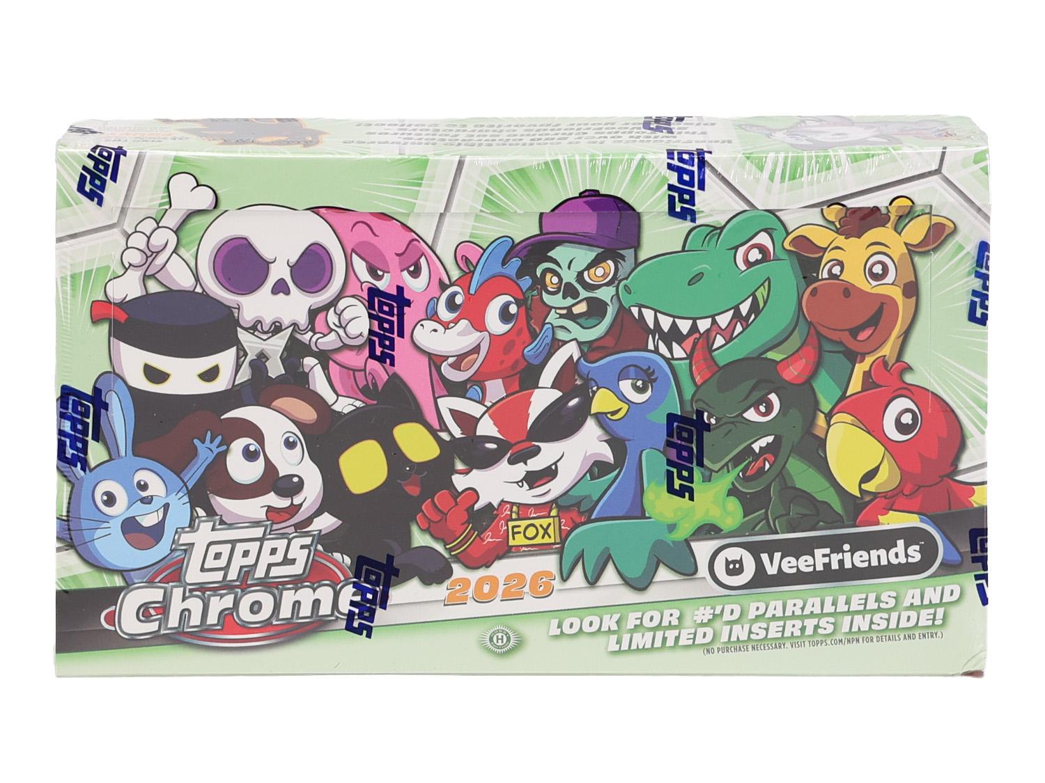 2026 Topps VeeFriends Chrome Hobby Box | DA Card World