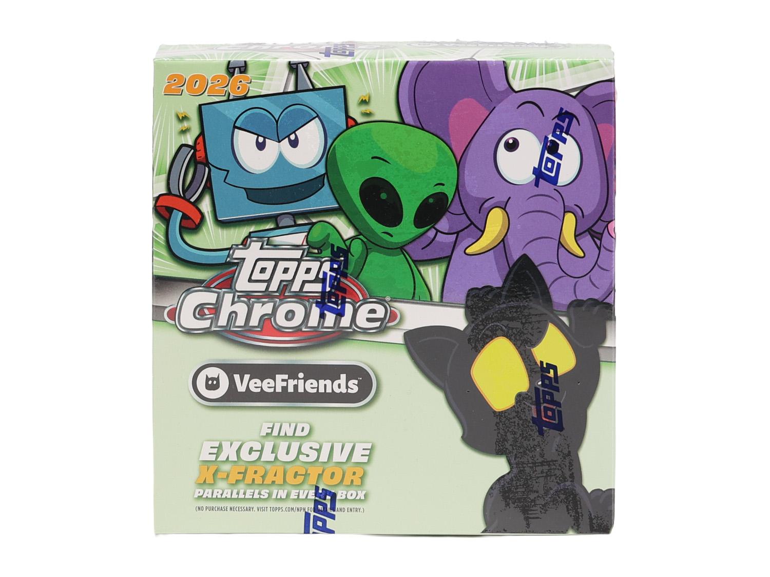 2026 Topps VeeFriends Chrome Mega Box | DA Card World