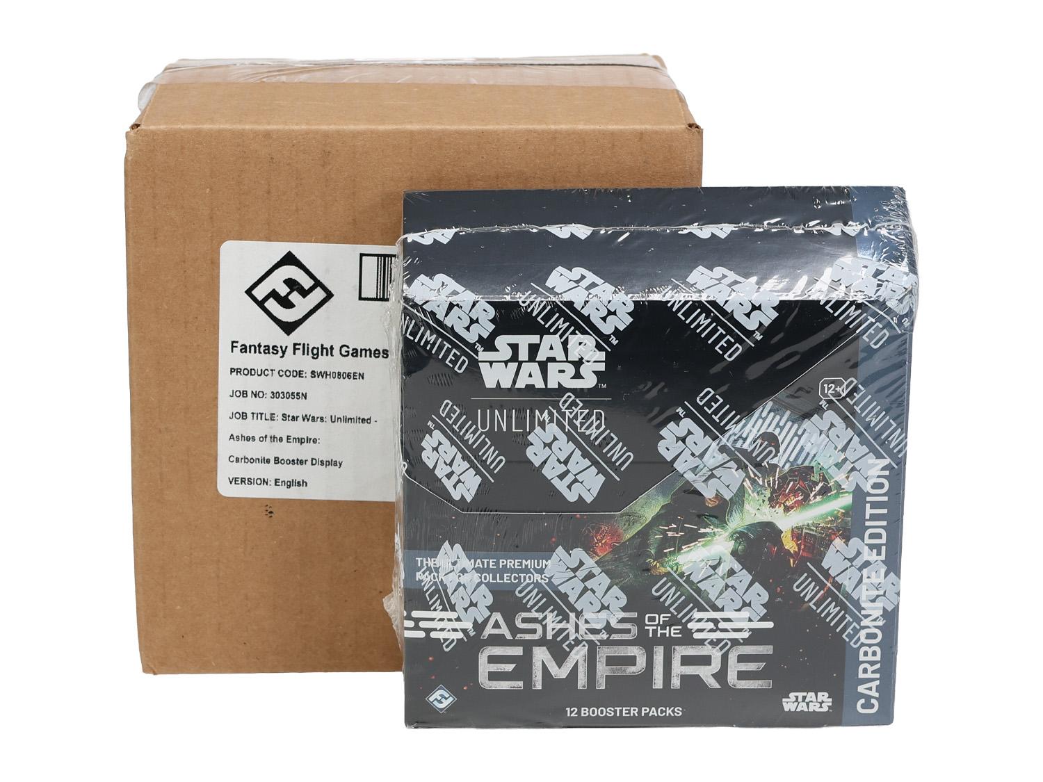 star wars unlimited carbonite booster box Star Wars: Unlimited