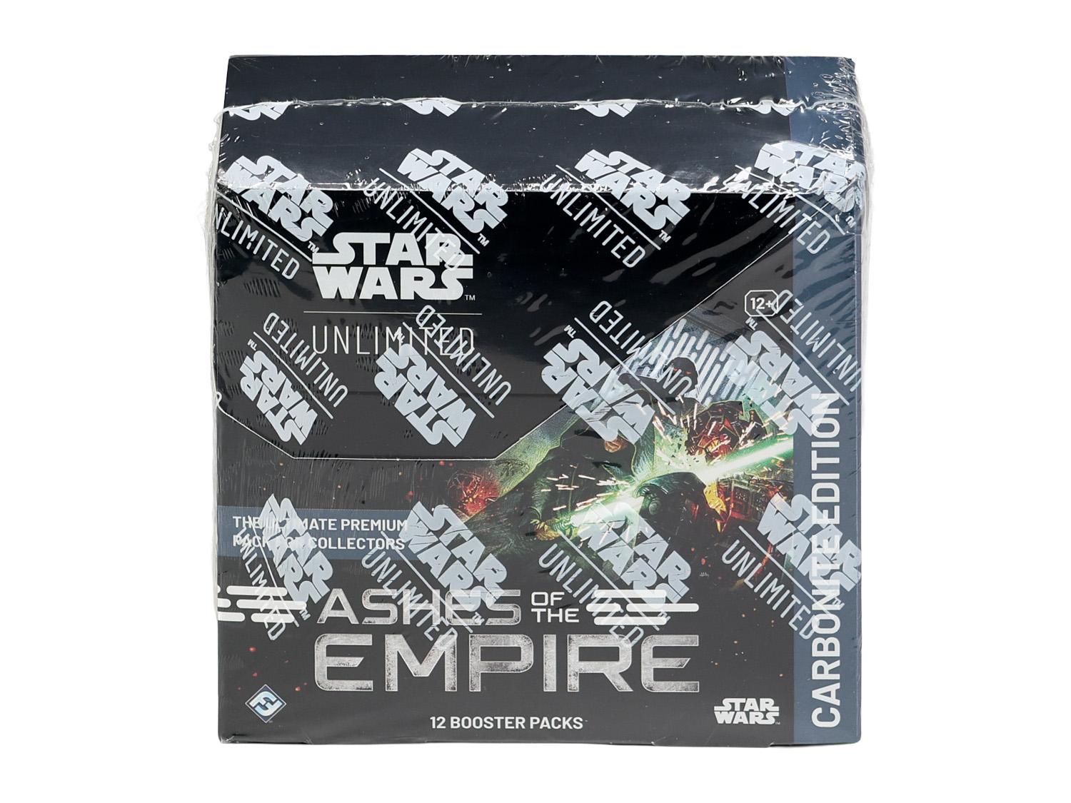 star wars premium booster box Unlimited The Jump to Lightspeed set features characters and content from multiple eras in the Star Wars galaxy Star Wars Unlimited: Ashes of