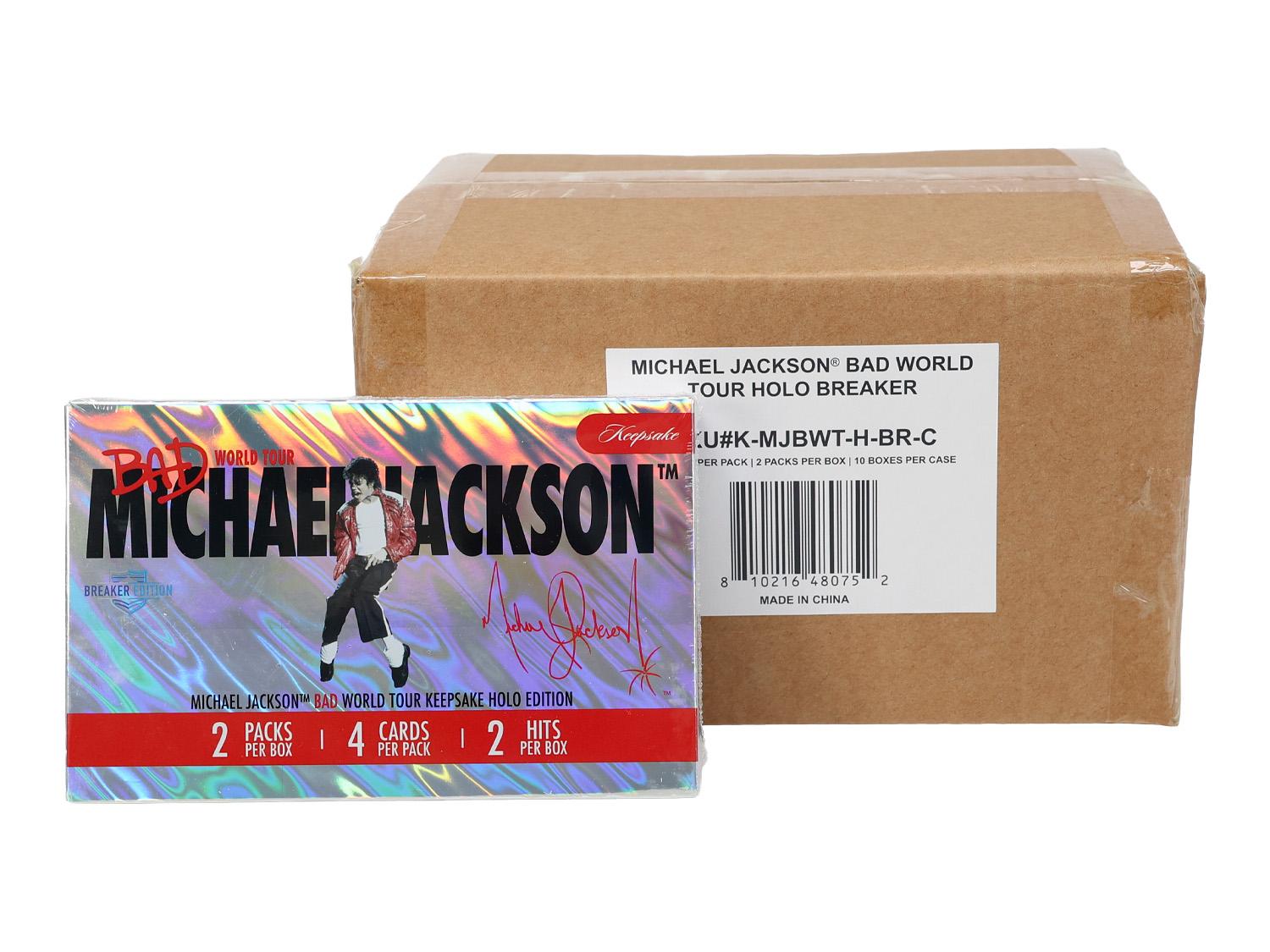 2026 Michael Jackson Bad World Tour Keepsake Holo Edition Breaker