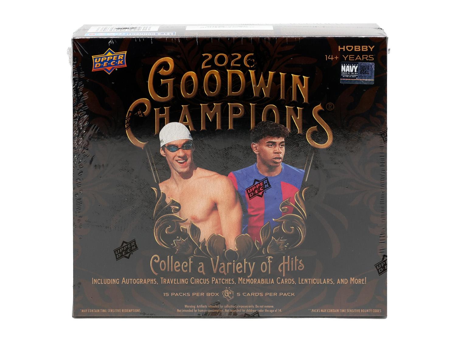 2026 Upper Deck Goodwin Champions Hobby Box | DA Card World