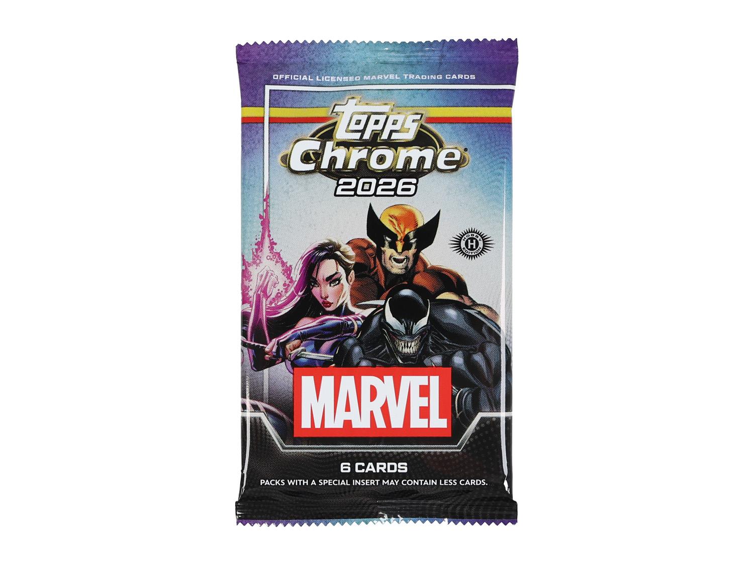 2026 Topps Marvel Comics Chrome Hobby Pack | DA Card World