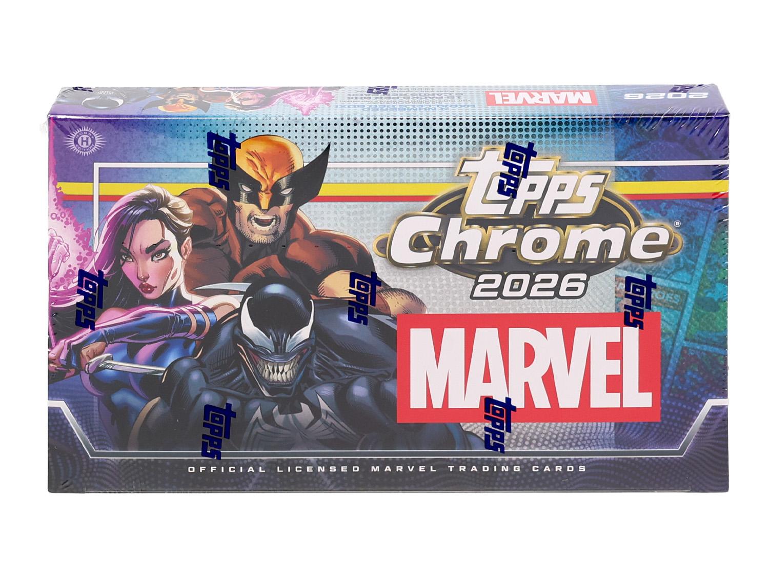 2026 Topps Marvel Comics Chrome Hobby Box | DA Card World