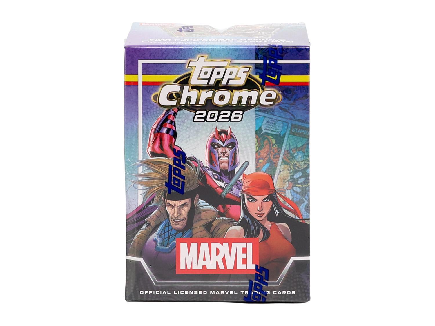 marvel topps chrome booster box 2026 Topps Marvel Comics Chrome Blaster Box (Presell)