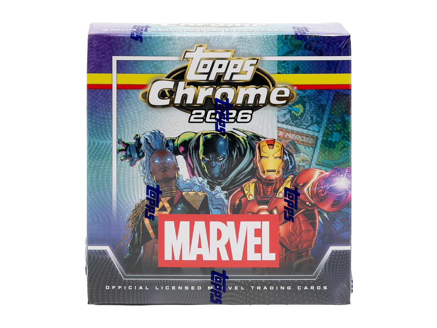 2026 Topps Marvel Comics Chrome Mega Box | DA Card World