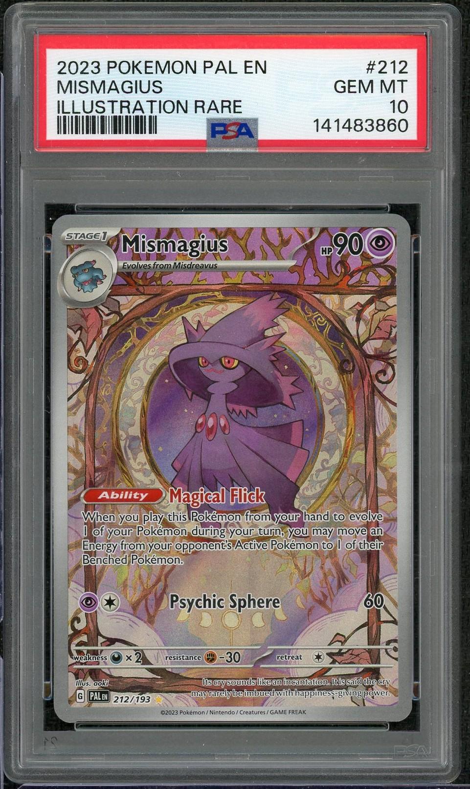 mismagius pokemon card Platinum Edition Uncommon Preserved in a tamper Mismagius | Astral Radiance |