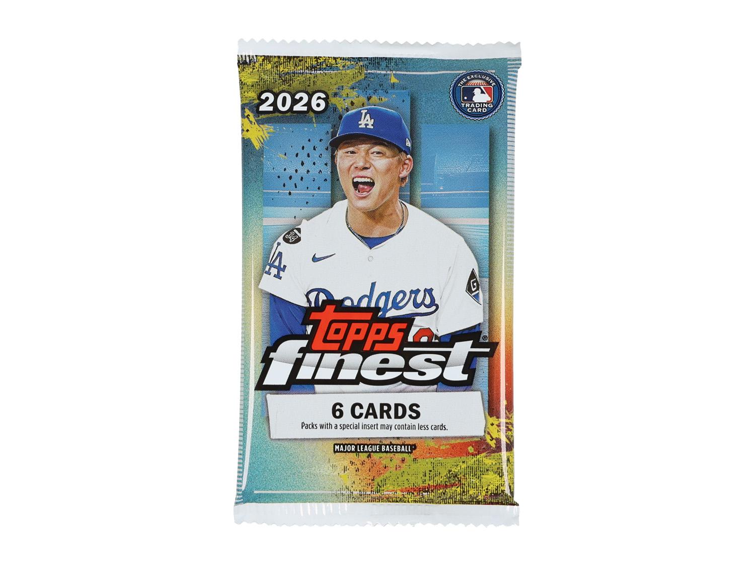 2026 Topps Finest Baseball Mega Pack | DA Card World