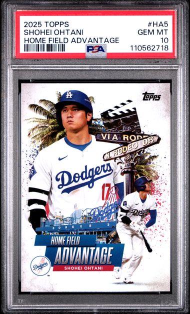 2025 Topps Shohei Ohtani Home Field Advantage #HA5 PSA 10 | DA 