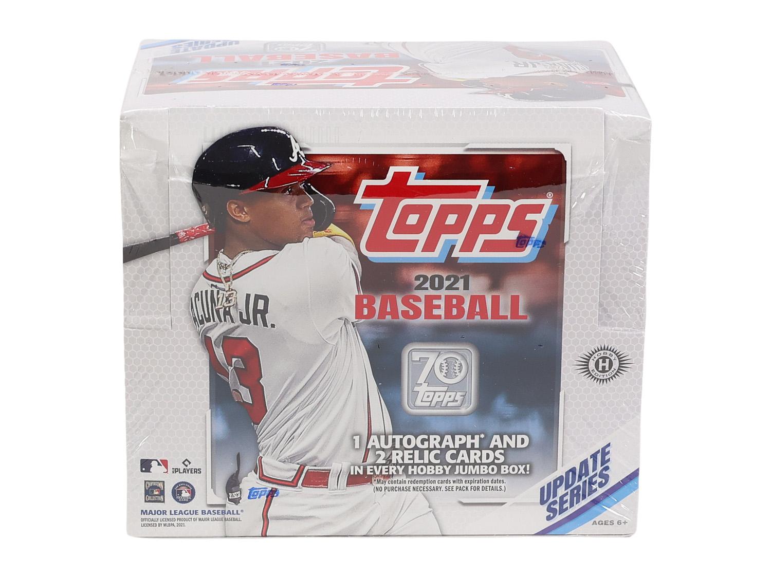 未開封 Topps Update Series Baseball Jumbo 2021 Topps Update Series Baseball Hobby Jumbo Box (Slightly